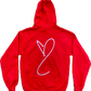 Red/White SURRARE Hoodie